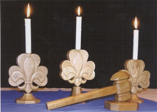 3 candles