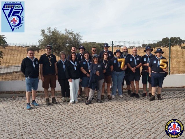 75 fraternal scouts portugal group photo